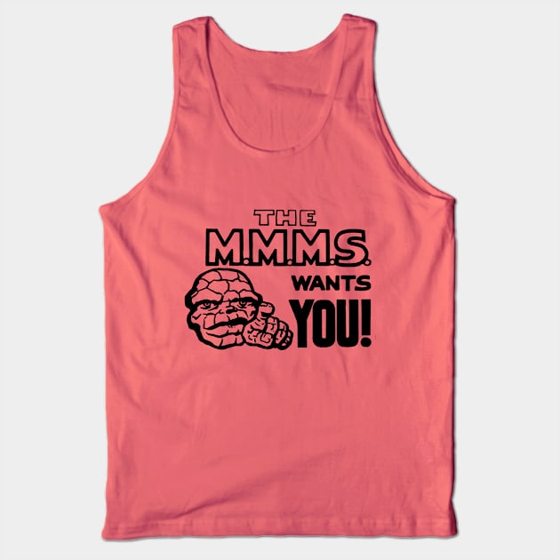 The M.M.M.S. Wants You! Tank Top by Pop Fan Shop